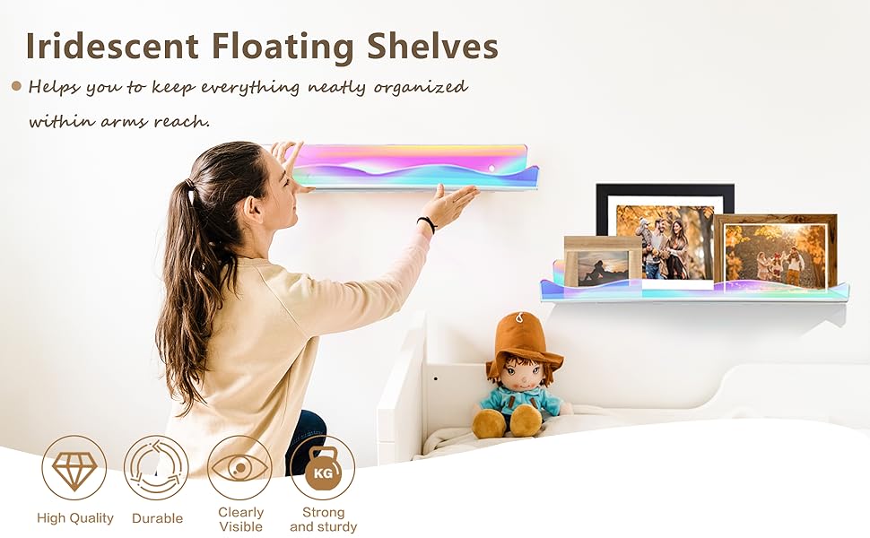 floating shelves