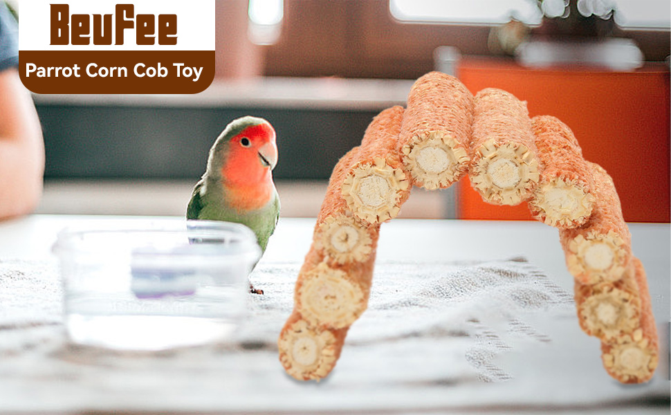 Parrot Toys, Bird Toys Corn Cob Bird Chew Toys