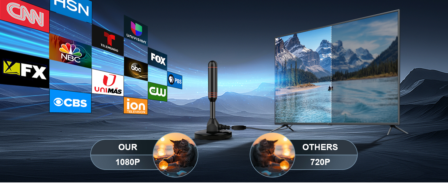 TV Antenna Indoor Antenna for Smart TV