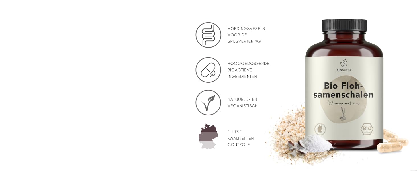 Bionutra Flohsamenschalen NL 1203a