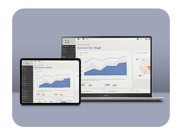 Connect with your mobile device for an extended viewing experience. 