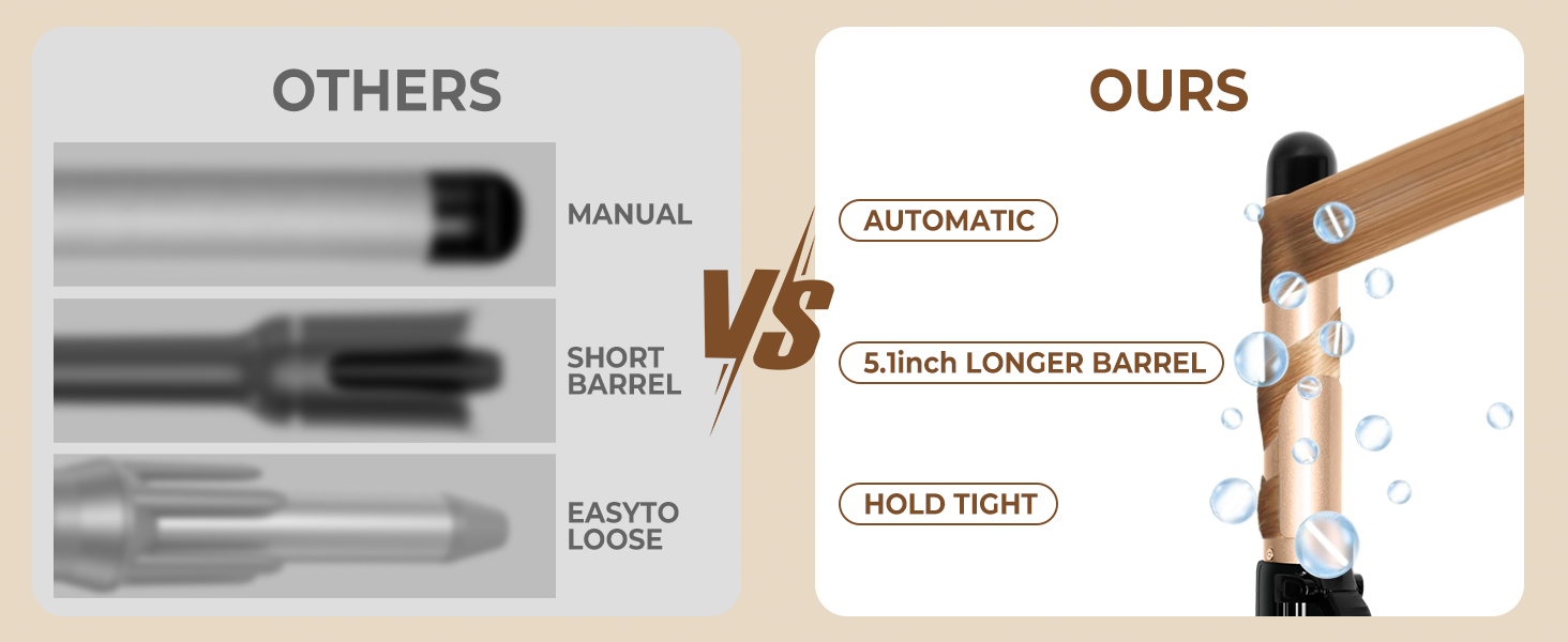 automatic hair curlers rotating hair curler hair curlers for long hair