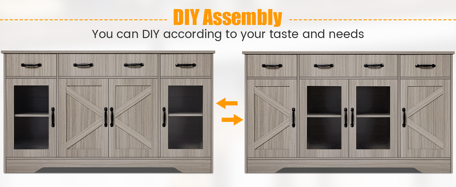 Large Kitchen Storage Cabinet