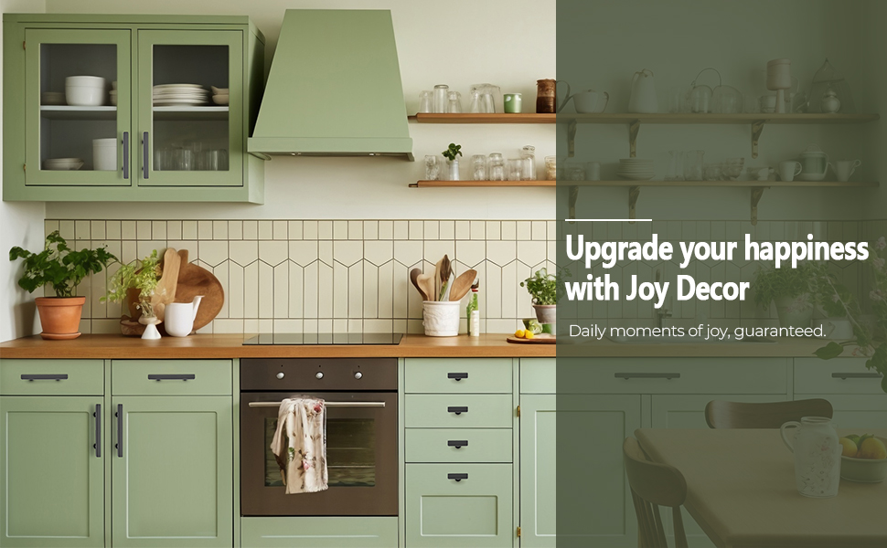 JOY DECOR 20 Pack Brushed Nickel 3 Inch Hole Center Hardware