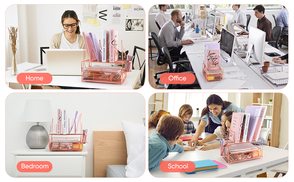 Desk Organizer for Dorm Student