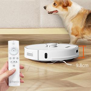 ULTENIC T10 - Robot Vacuum Cleaner With Mop - Self-empty Base - 3000Pa - Laser Navigation - Wi-Fi Connected/App Control 14 Robot Vacuum remote control