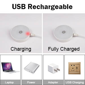 touch lights led puck lights with remote wireless tap lights rechargeable push lights stick on