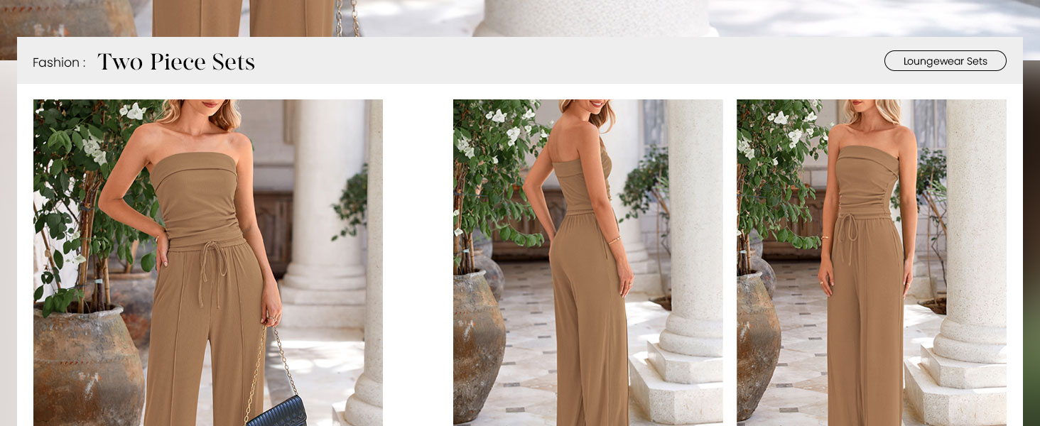 PRETTYGARDEN Women&amp;#39;s Summer 2 Piece Outfits