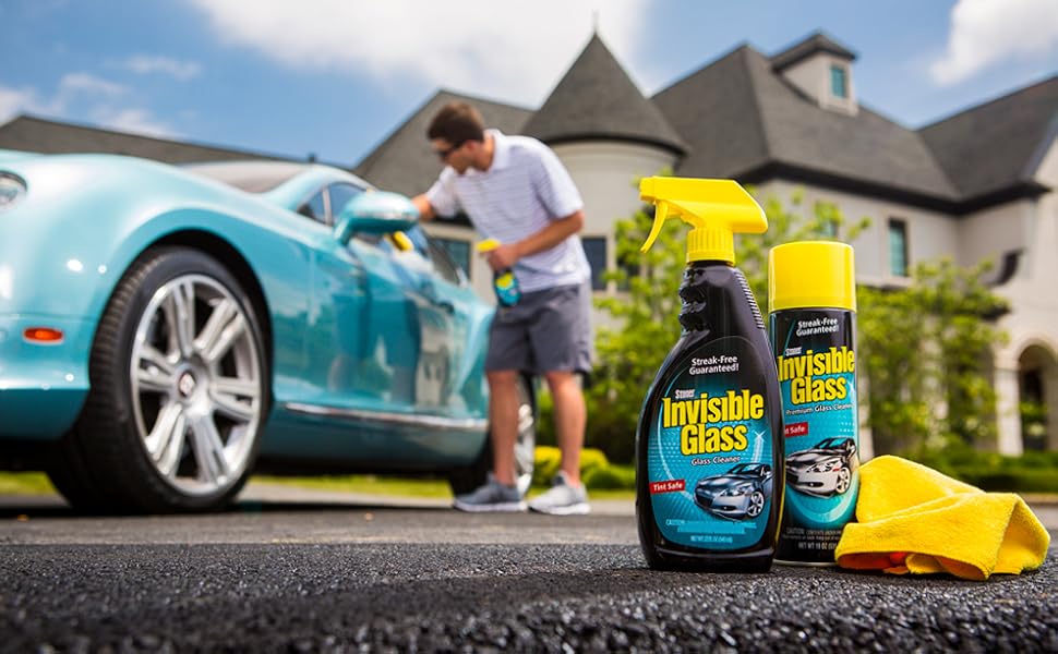 Invisible Glass 92164 Premium Glass Cleaner for Window, Windscreen and