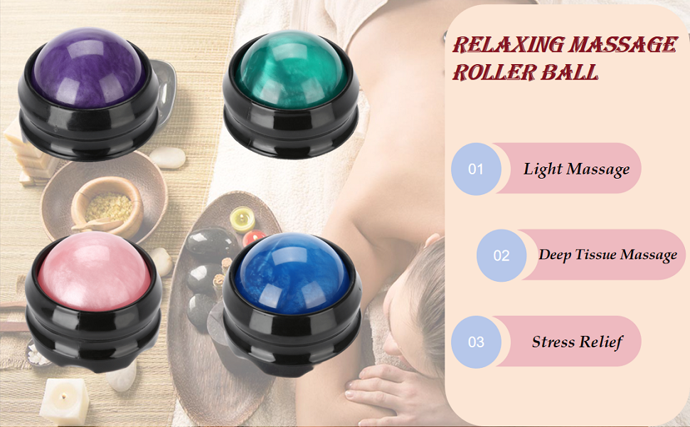 Toller entspannender Massage-Rollerball