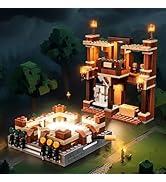 Brickshining LED Lighting Compatible with Lego The Woodland Mansion Fighting Ring, Light Kit Comp...