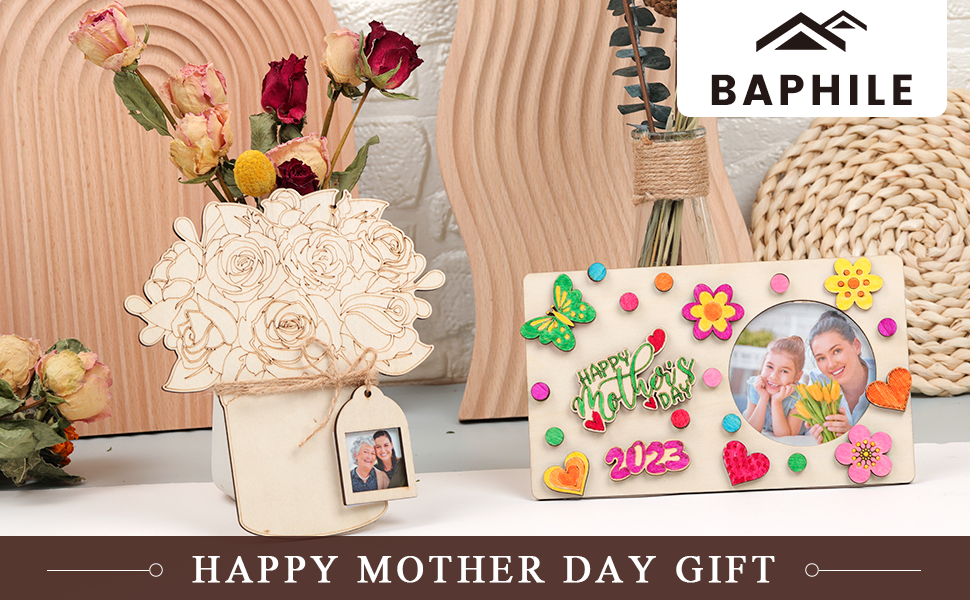 2023 Decorate Your Own Mother Picture Frame Craft Kit