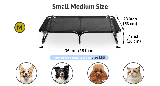 Dog Cot for Small Medium Pets