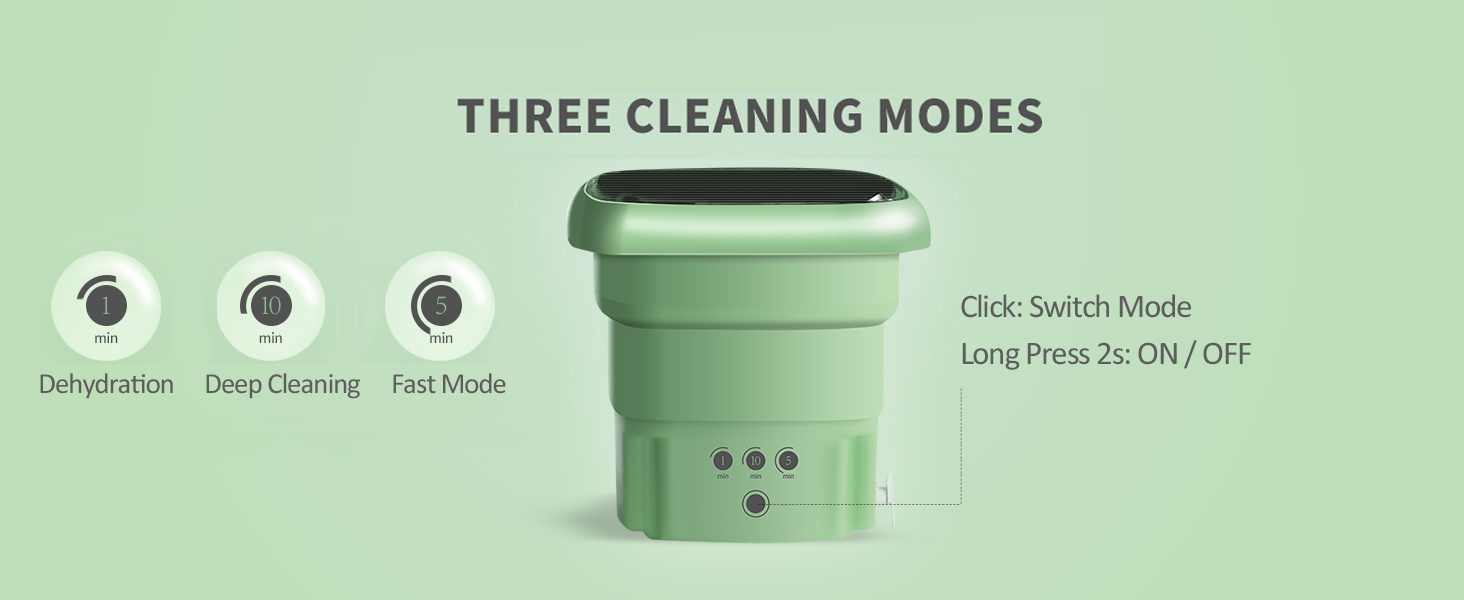 SUCIKORIO Mini Washing Machine, Portable Washing Machines Camping 4.5L