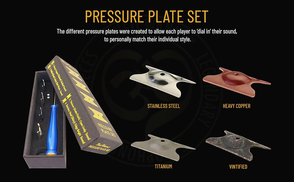 Amazon.com: Theo Wanne Pressure 4 Plate Set for Saxophone