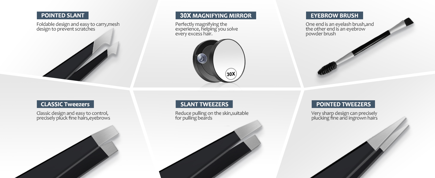 tweezers for women facial hair