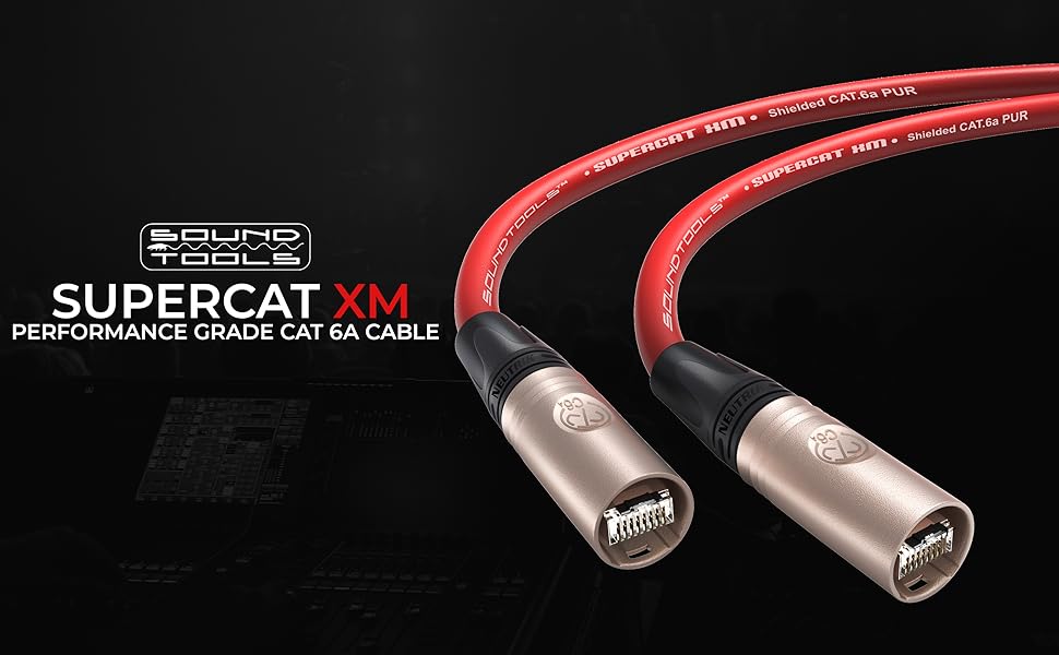 Amazon.com: SoundTools SuperCAT XM Festival Grade Shielded CAT6a