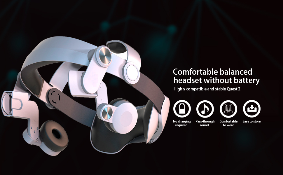 Wireless Headphone Compatible Meta / Oculus Quest 2