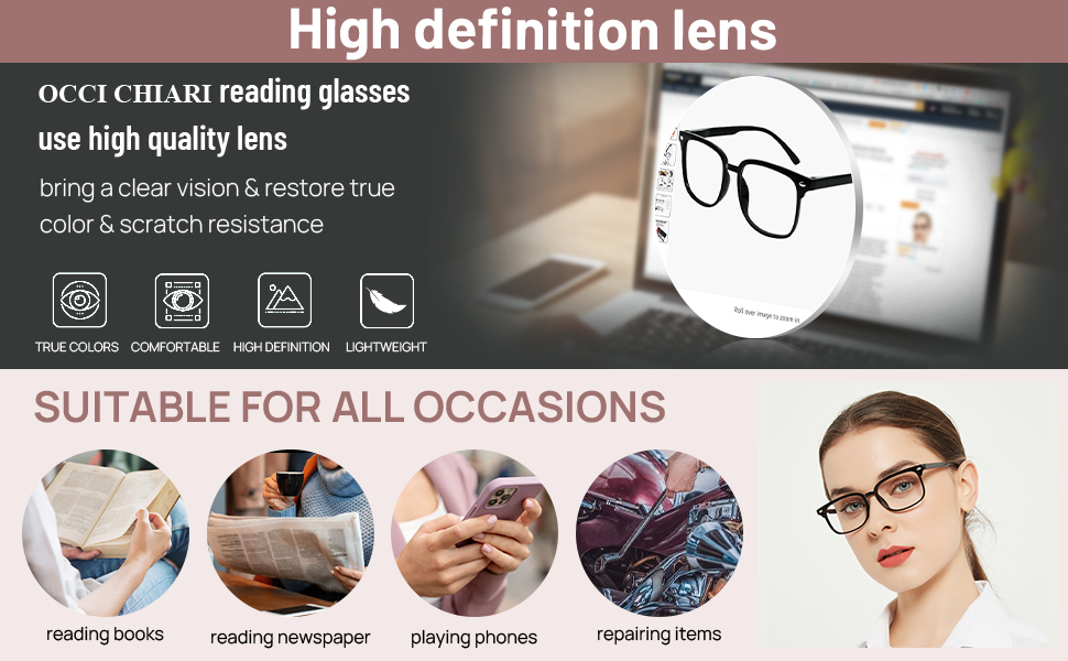 high definition lens bring a convenient life