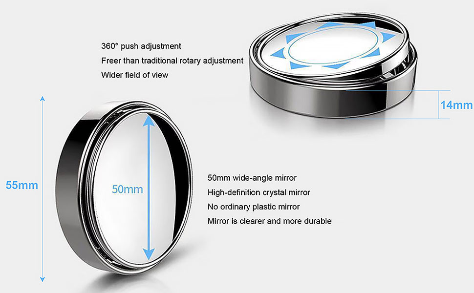 the new round mirror ring for the new year