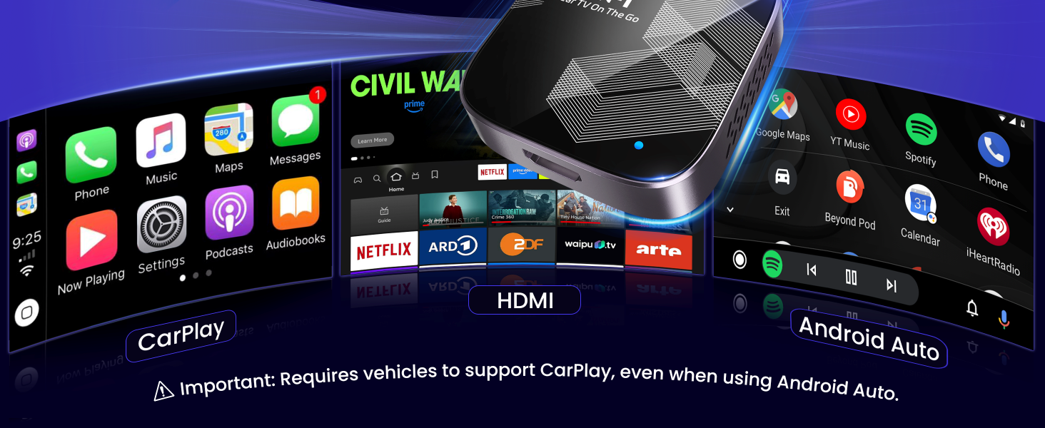 CarPlay & Android Auto & Entertainment: A Perfect Blend