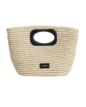 Amazon.com: ANINE BING Women's Small Cara Tote, Natural