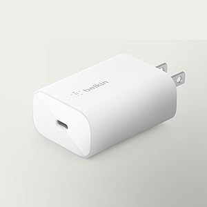Amazon | Belkin 充電器 USB-C 25W PD 急速充電 iPhone 14 / 13
