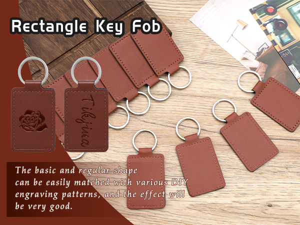 Leather Key Fob Kit