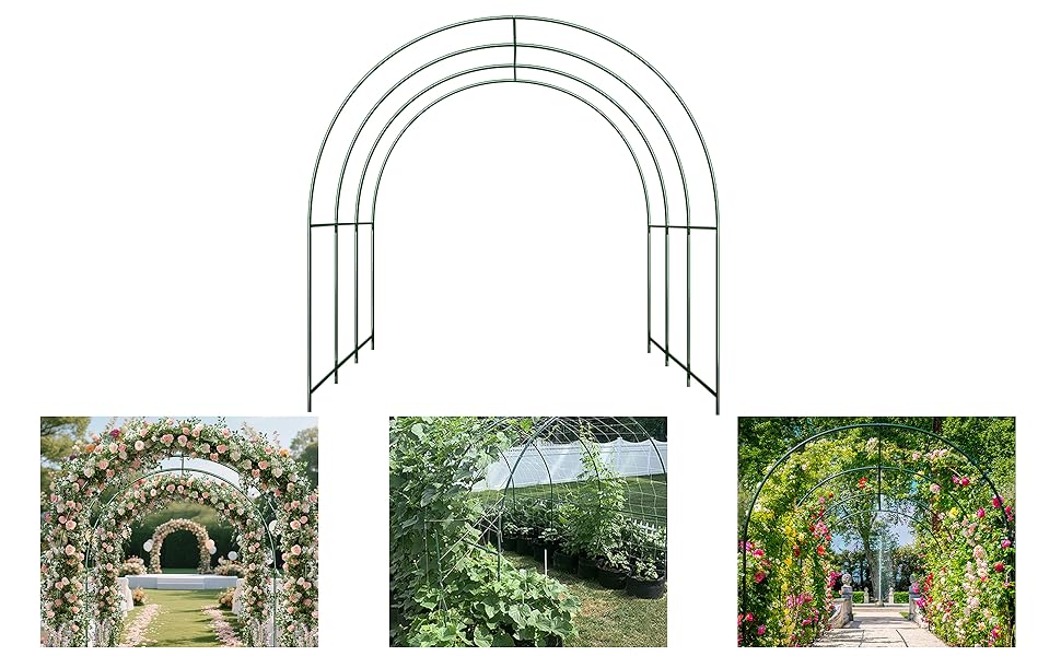 Large Garden Support Arch Frame