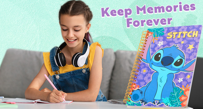 Disney Stitch DIY Journal Kit for Kids Teens
