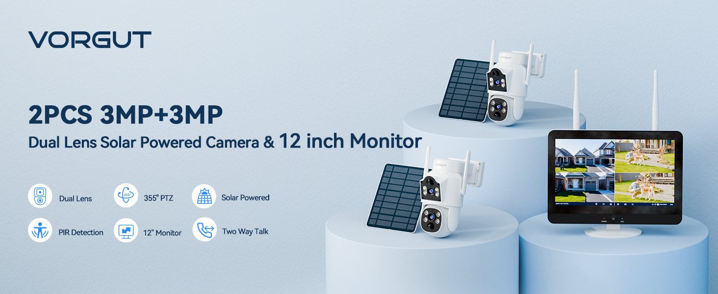 solar wireless security camera system