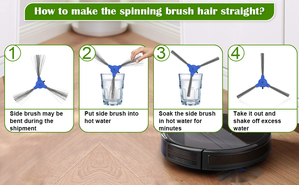 Rebirthcare Zubehör für Eufy RoboVac 11S Max 15C Max 30C Max 35C Max 39