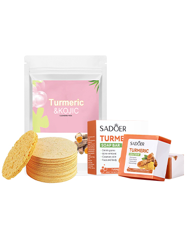 Turmeric Soap Bar & Turmeric Cleansing Pads