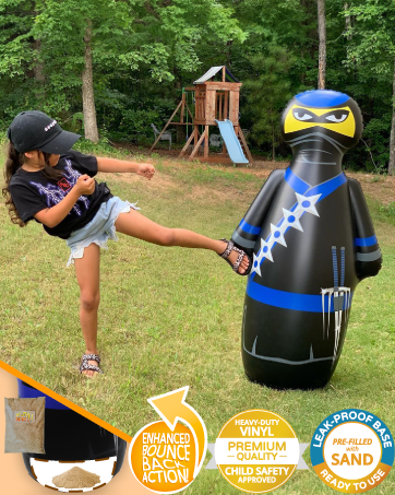 ninja punching bag