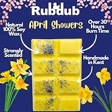 April showers wax melts