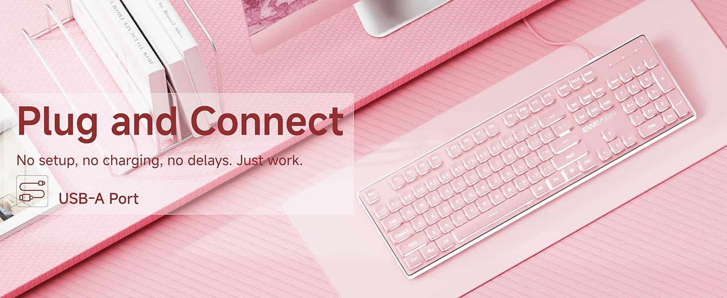 pink keyboard