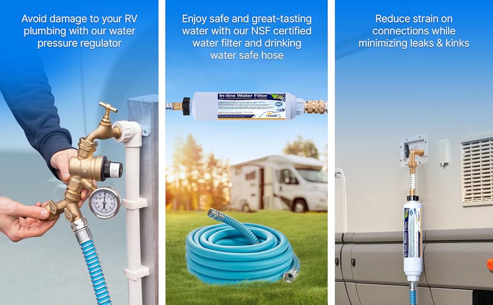 Avoid Damage, Great Tasting Water, Reduce Strain