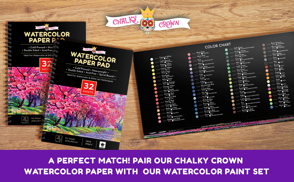 watercolor paper pad watercolor paint set tubes