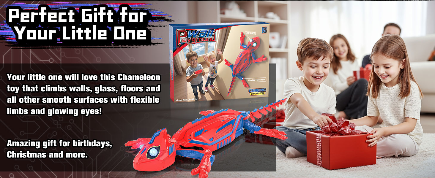 Robot caméléon télécommandé pour enfants