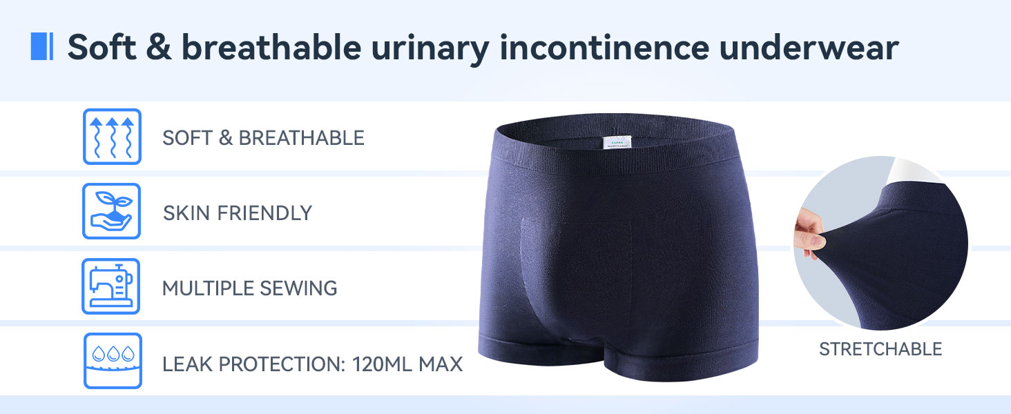 mens incontinence underwear