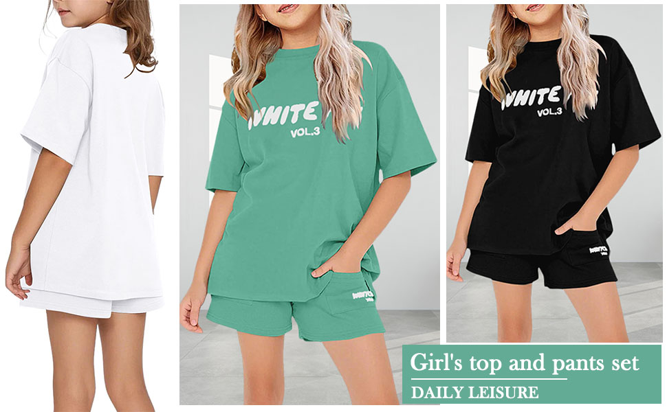 Girls Tracksuit Set 03