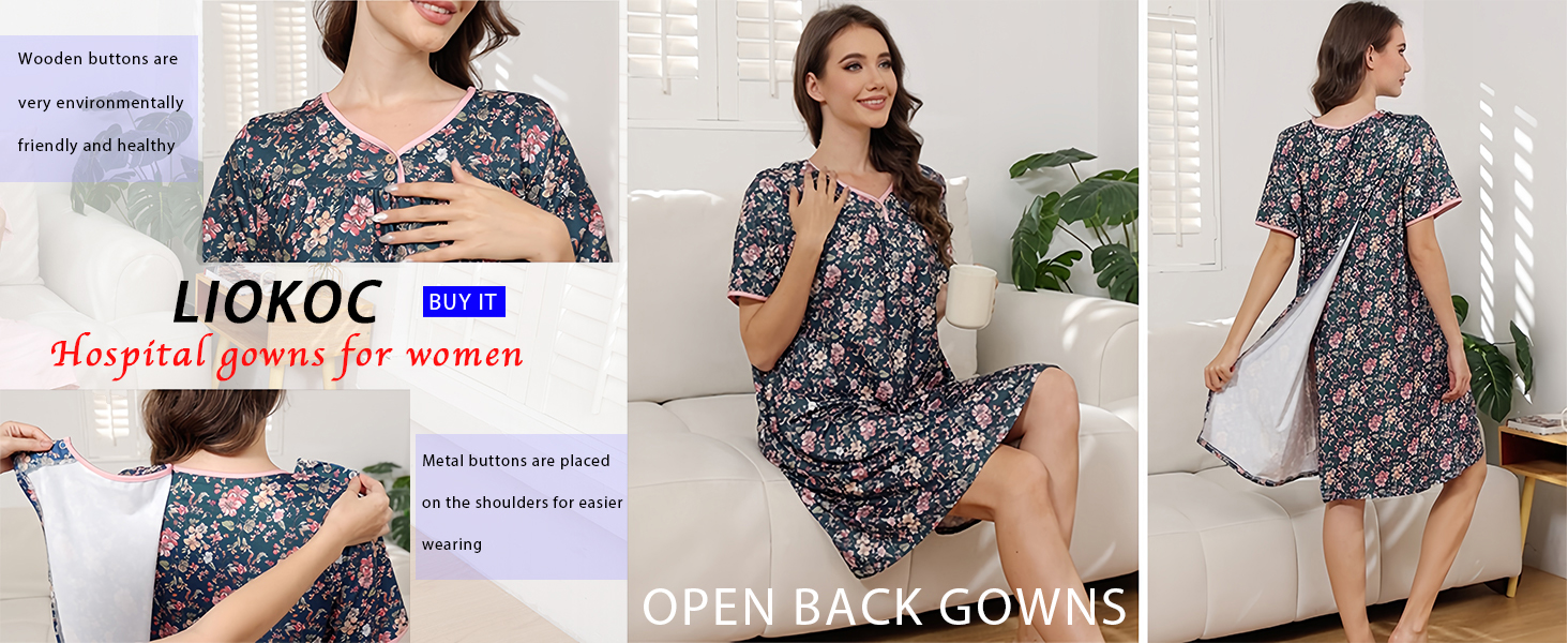 hospital gowns for women