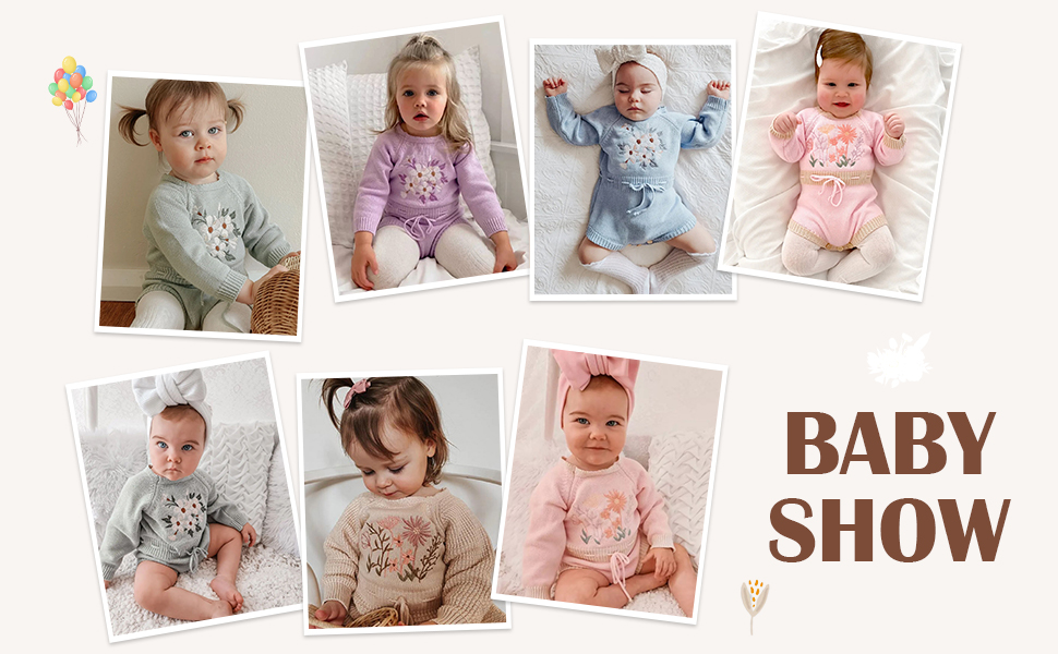 baby sweater romper