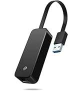 TP-Link USB to Ethernet Adapter (UE306) - Foldable USB 3.0 to Gigabit Ethernet Network Adapter, S...
