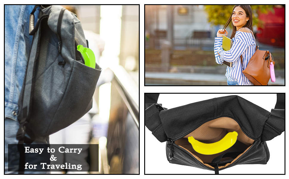 YINPIXUS 3 Pack Banana Case, Banana Saver BPAFree, Banana