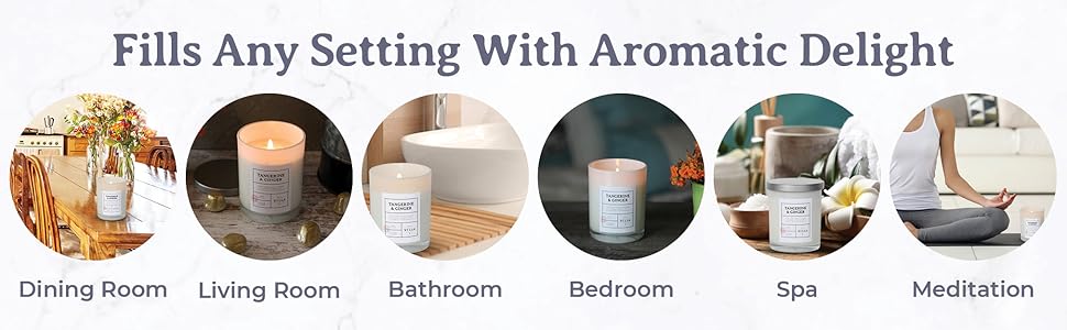 Best as a Home / Aromatherapy / Gift / Spa / Bathroom Jar Candle