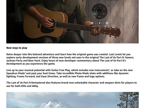 The Last of Us Part 2 Remastered