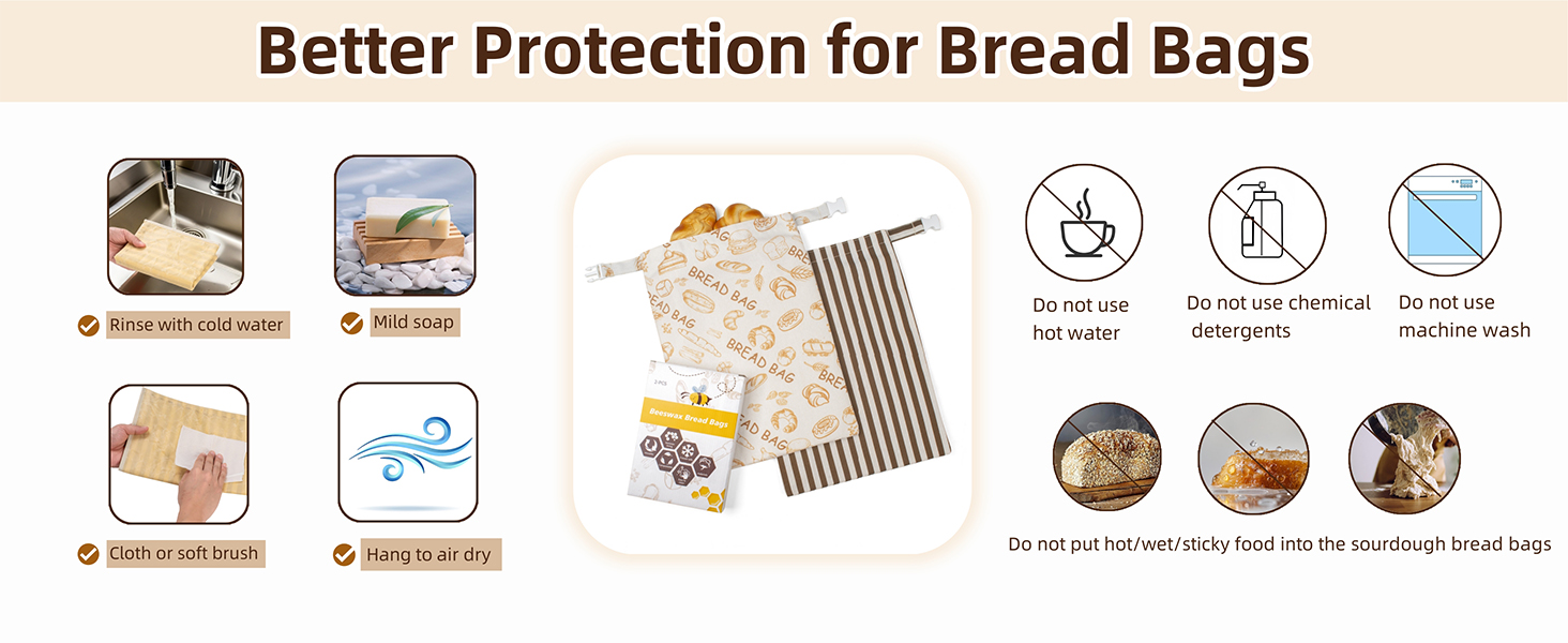 Bread Bags for Homemade Bread