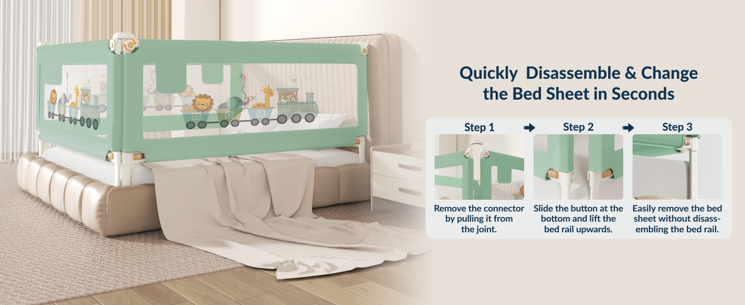 Kids safety rail