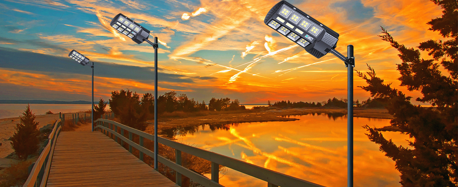 solar street light outdoor waterproof